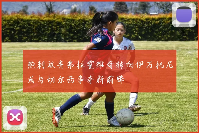 热刺放弃弗拉霍维奇转向伊万托尼或与切尔西争夺新前锋